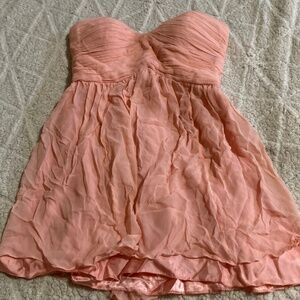 Pink Flowy Tube Top Princess Coquette Summer